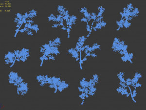 hundred forests-plants-jackfruit 26 3D Model