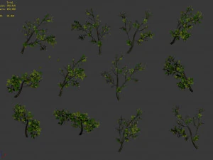 hundred forests-plants-jackfruit 26 3D Model