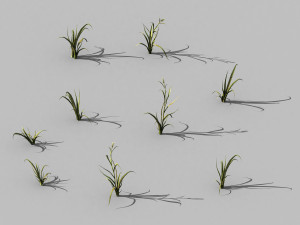 hundred forests-plants-grass 002 3D Model