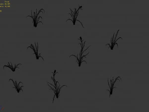 hundred forests-plants-grass 002 3D Model