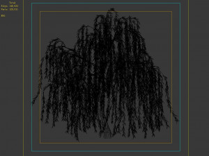 hundred forests-plants-willow 01 3D Model
