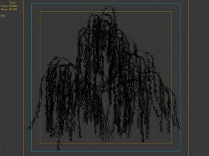 hundred forests-plants-willow 02 3D Model