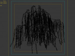 hundred forests-plants-willow 04 3D मॉडल