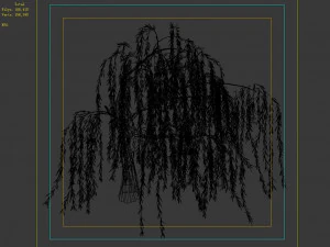 hundred forests-plants-willow 04 3D Model