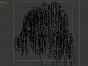 hundred forests-plants-willow 05 Modelo 3D