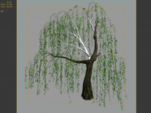 hundred forests-plants-willow 05 Modelo 3D