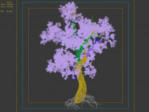 hundred forests-plants-elm 02 3D Model