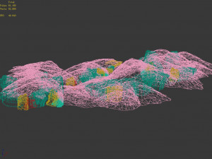 grassland-vegetation-grass and rock 05 3D Model