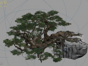 phoenix-black nest-tree nest 03 3D Модель