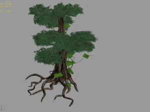 strange tree-creeper-vines 32 3D Model