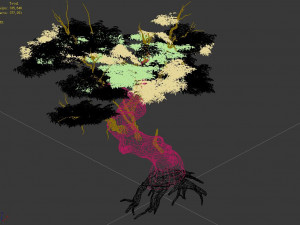 populus euphratica-poplar-special tree 14 3D Modell