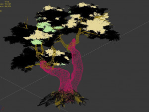 populus euphratica-poplar-special tree 16 Model 3D