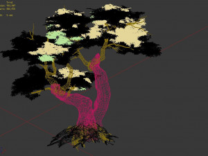 populus euphratica-poplar-special tree 17 3D Model