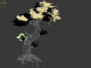 populus euphratica-poplar-special tree 24 3D Model
