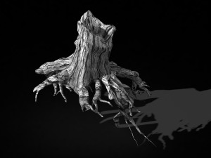 populus euphratica-poplar-special tree 27 Model 3D