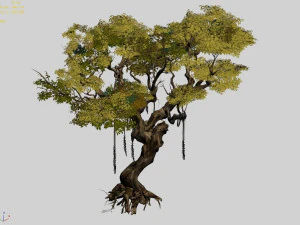 huaguoshan-tree 01 3D Model