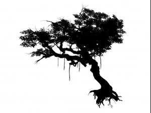 flower and fruit mountain-tree 04 3D Model