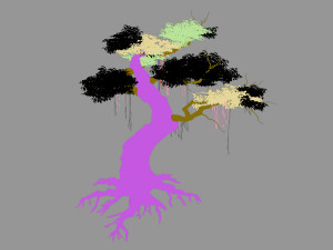 huaguoshan-tree 06 3D Model
