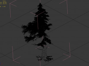 landscape-season-pine tree 03 Modelo 3D