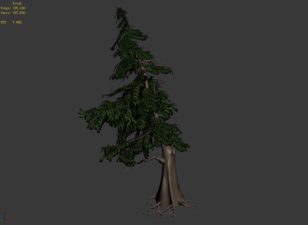 Landscape Season Pine Tree 04 3d Models In Tree 3dexport