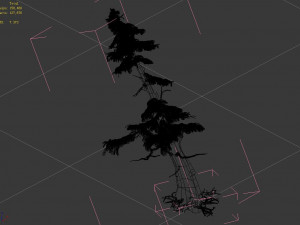 landscape-season-pine tree 05 3D मॉडल