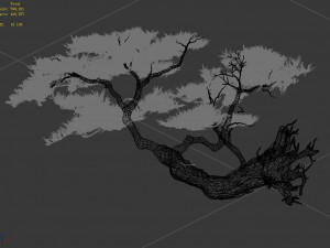 landscape-season-pine tree 09 3D Model