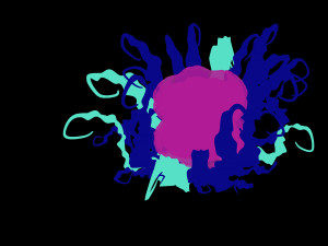 jiuyou waters-sea flower 01 3Dモデル