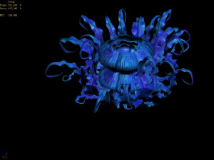 jiuyou waters-sea flower 01 3Dモデル