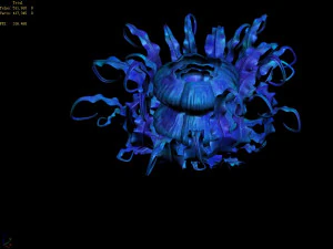 jiuyou waters-sea flower 01 3D Model