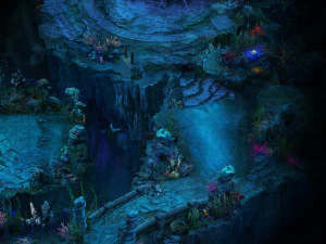 jiuyou waters-sea flower 01 3D Model