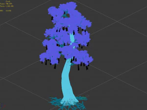 temple of confucius-cypress-wishing tree 10 3D Model