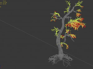temple of confucius-dead tree 11 3D Model