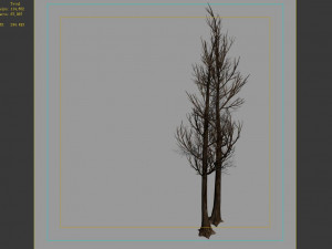 temple of confucius-dead tree 14 3D 모델