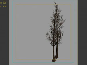 temple of confucius-dead tree 14 3D Model