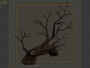 temple of confucius-dead tree 17 Model 3D