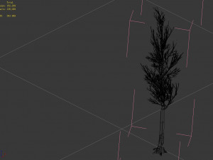 temple of confucius-dead tree 18 Model 3D