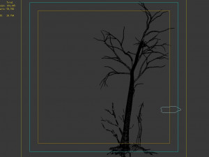 roadside-dead tree 01 3D-Modell