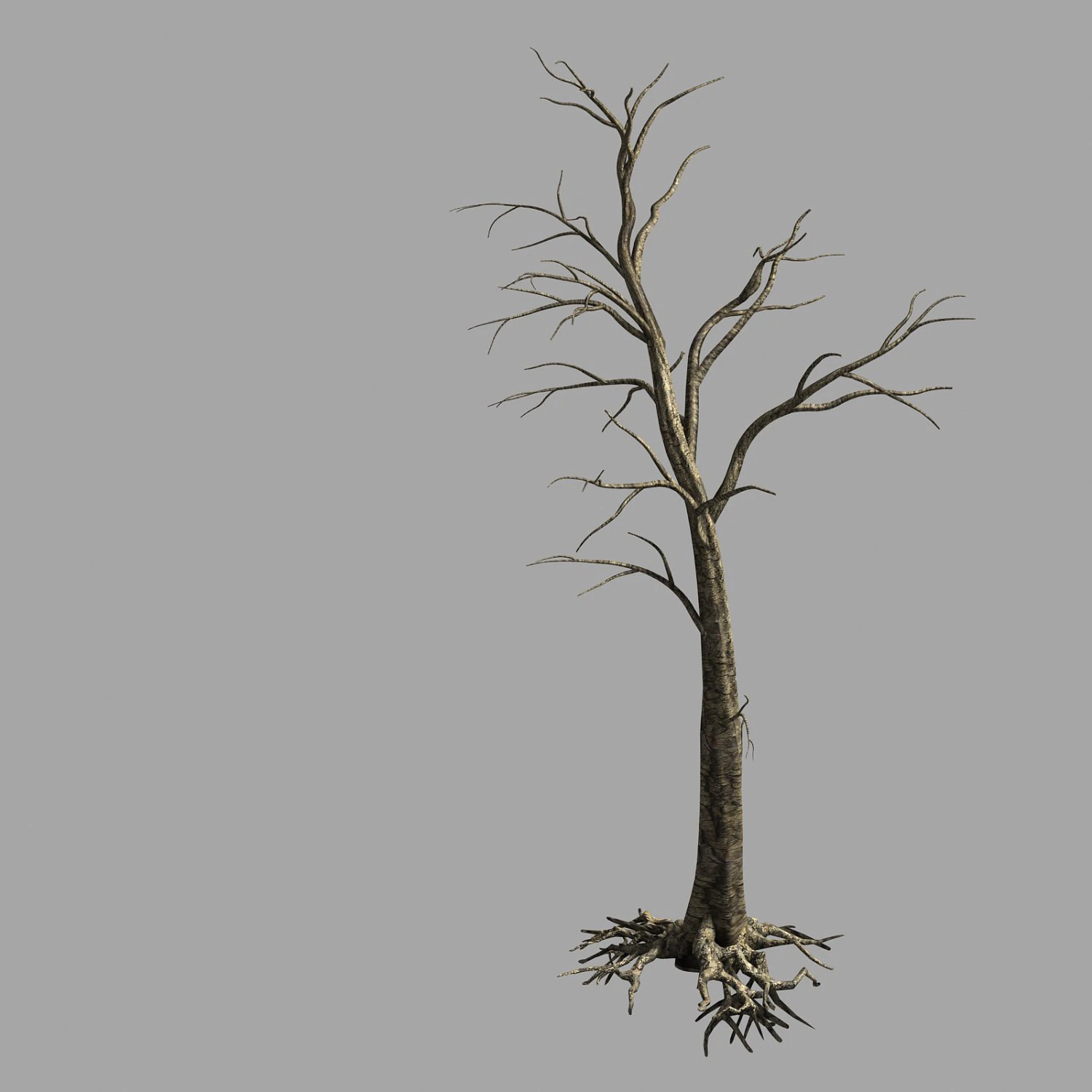 roadside-dead tree 02 3D Model .c4d .max .obj .3ds .fbx .stl .blend 