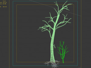 roadside-dead tree 03 3Dモデル
