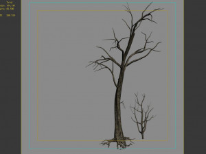 roadside-dead tree 03 3Dモデル
