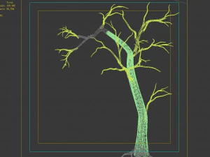 roadside-dead tree 04 3D Model