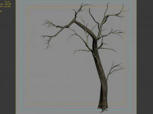 roadside-dead tree 04 3D Model