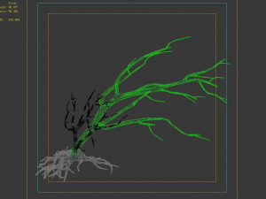 roadside-dead tree 06 Model 3D