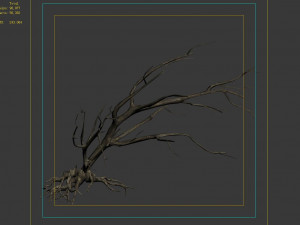 roadside-dead tree 06 Model 3D