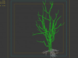 roadside-dead tree 08 3D Model
