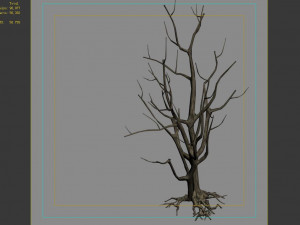 roadside-dead tree 08 3D Model