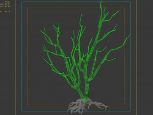roadside-dead tree 09 3D Model