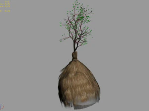 plantas verdes-paisagem-pequena &aacute;rvore 55 Modelo 3D