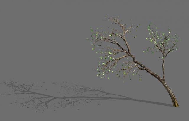 green plants-landscape-small tree 66 3D Model .c4d .max .obj .3ds .fbx .stl .blend 