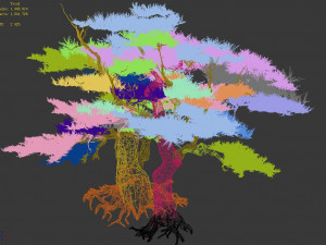 mount putuo-pine 16 Modèle 3D